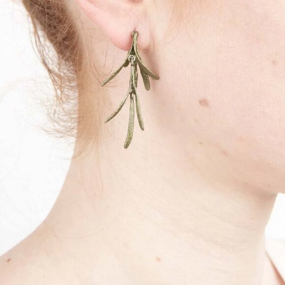 Michael Michaud Rosemary Dangle Post Earrings - Picture 1 of 3